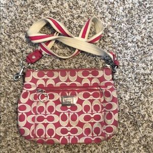 Pink Coach Purse